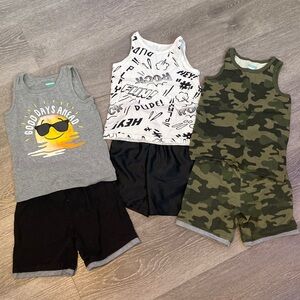 3 sets of clothing in good condition